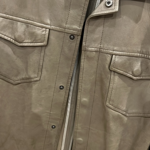 THEORY Mens shirt jacket. Size Medium. NWOT - Picture 3 of 10